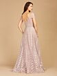 Lara 29301 Court Neckline Cap Sleeve Lace Dress