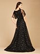 Lara 29302 Flutter Sleeves V-Neck Lace Dress