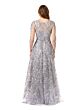 Lara 29353 Jewel Neckline Illusion Sleeve Lace Dress