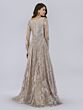 Lara 29753 Illusion Sleeves V-Neck Lace Dress