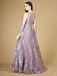 Lara 29761 Illusion Sleeve Leaf Lace Dress