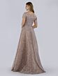 Lara 29765 Short Sleeve Illusion Neckline Lace Dress