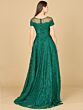 Lara 29765 Short Sleeve Illusion Neckline Lace Dress