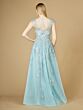 Lara 29798 Cap Sleeve Overskirt Lace Dress