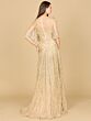 Lara 33277 Butterfly Sleeves Illusion Neckline Lace Dress