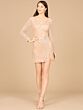 Lara 9963 Long Sleeve Geometric Dress