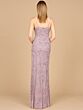 Lara 29081 Spaghetti Straps V-Neck Dress