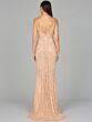 Lara 29109 Spaghetti Straps Embellished Dress