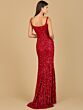 Lara 29285 Sweetheart Neckline Sequin Dress