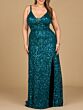 Lara 29322 Multiple Straps Sequin Dress