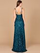 Lara 29322 Multiple Straps Sequin Dress