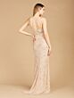 Lara 29373 Spaghetti Straps Embellished Dress