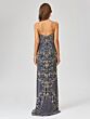 Lara 29373 Spaghetti Straps Embellished Dress
