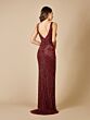 Lara 29528 Bare Back Plunging Neck Dress