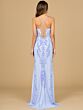Lara 29577 Scoop Neckline Embellished Dress