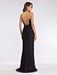 Lara 29577 Scoop Neckline Embellished Dress