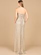 Lara 29600 High Halter Neckline Embellished Dress
