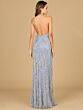 Lara 9933 Fringe Skirt Halter Neck Dress