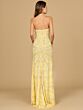 Lara 9936 Halter Neckline Front Slit Dress