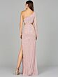 Lara 9946 Cutout Waist One Sleeve Dress