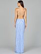 Lara 9957 Strappy Back Fringe Dress