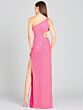 Lara 9983 Side Slit One Shoulder Dress