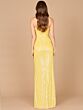 Lara 9984 Cowl Neckline Side Slit Dress