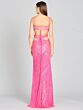 Lara 9985 Multi Cutout Lace-Up Dress
