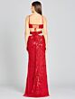 Lara 9985 Multi Cutout Lace-Up Dress