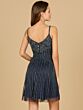 Lara 29011 Spaghetti Straps Embellished Dress