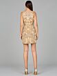 Lara 29056 Fringe Slit Sleeveless Embellished Dress