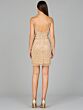 Lara 29068 Fringe Skirt Scoop Back Dress