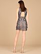 Lara 29077 Cutout Back Jewel Neckline Dress
