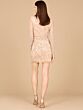 Lara 29100 Illusion Sleeves Embellished Dress