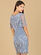 Lara 29185 Illusion Sleeves Embellished Dress
