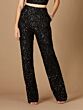 Lara 29307 Side Pockets Sequin Pants