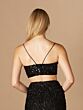 Lara 29312 Spaghetti Straps Sequin Top