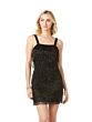 Lara 29488 Two Strap Layered Fringe Dress