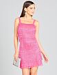 Lara 29488 Two Strap Layered Fringe Dress