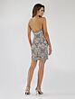 Lara 29612 Criss Cross Back Embellished Dress