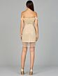 Lara 9970 Fringe Hem Off The Shoulder Dress