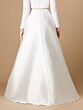 Lara 29292 Detachable Satin Bridal Overskirt