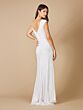 Lara 51071 Cap Sleeves V-Neck Wedding Dress