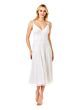 Lara 51074 Spaghetti Straps Midi Wedding Dress