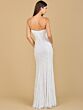 Lara 51138 Spaghetti Straps Embellished Bridal Dress