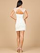 Lara 51195 Short Wedding Dress