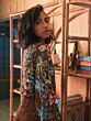Mac Duggal 5615 Blouson Top Floral Dress
