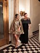 Mac Duggal 9228 Sheer Neck Cape Sleeve Dress