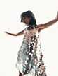 Mac Duggal 5961 Disc Sequin Trapeze Dress
