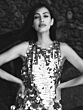 Mac Duggal 5961 Disc Sequin Trapeze Dress